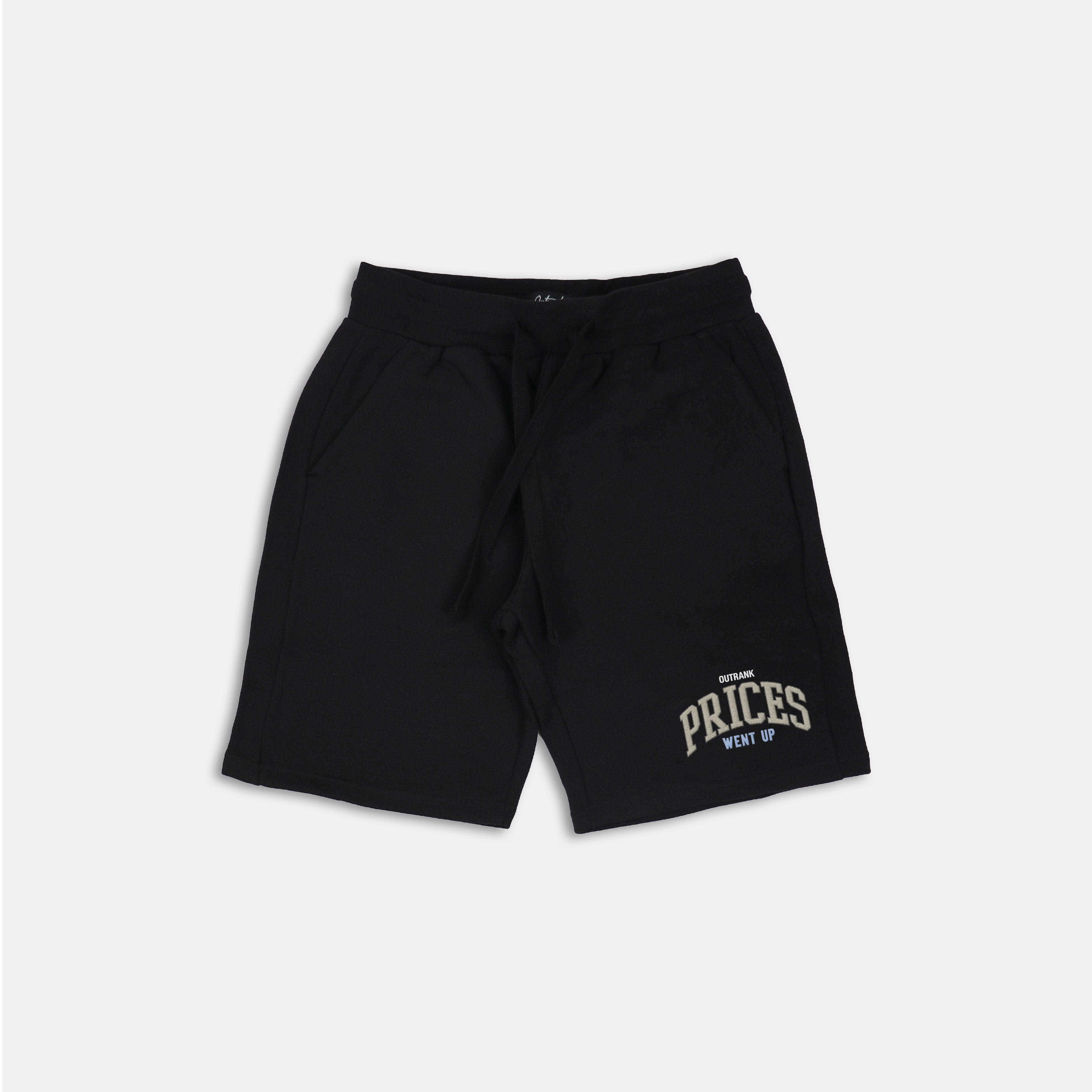 Prices Went Up Embroidered Short