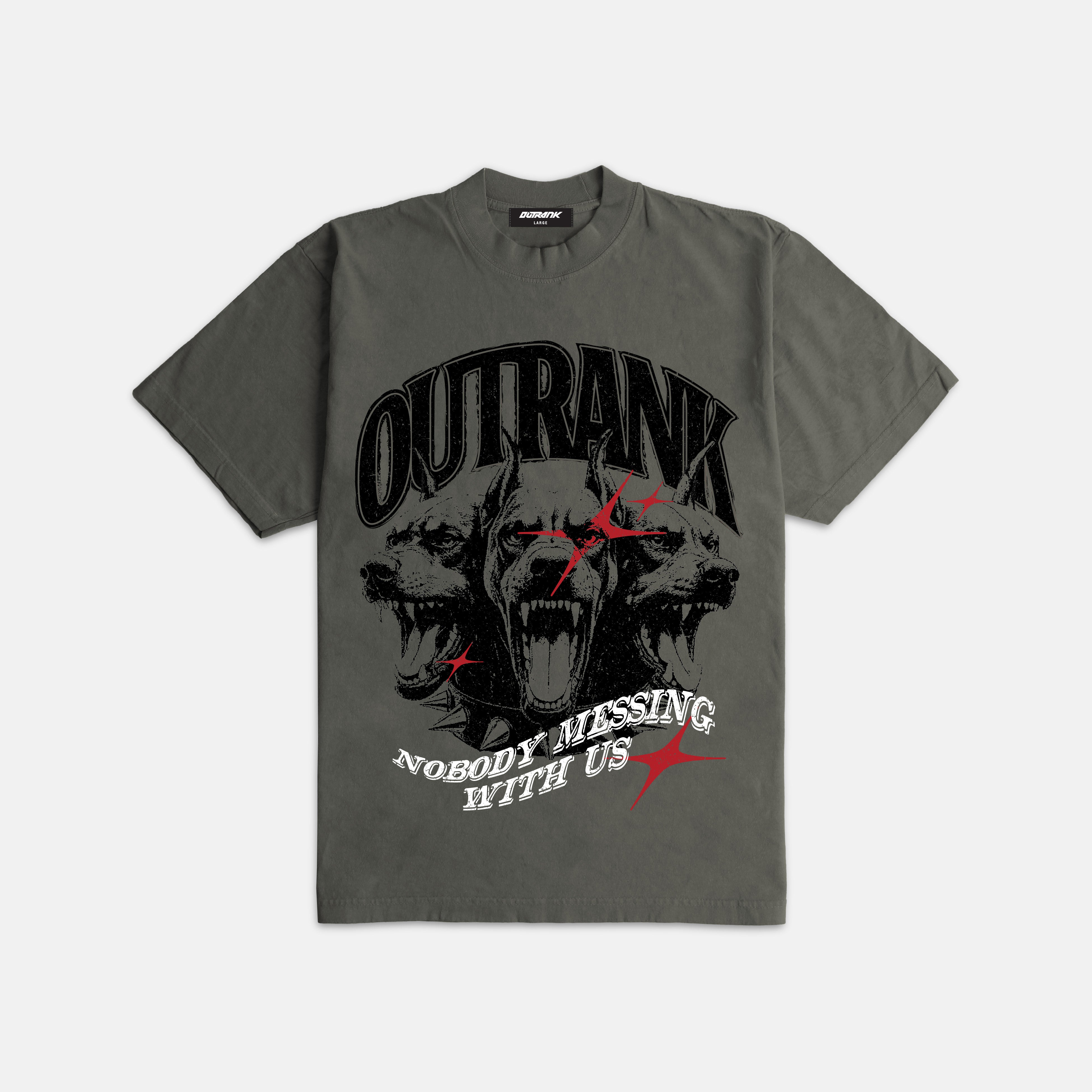 Nobody Messing With Us Ultra Heavyweight T-shirt