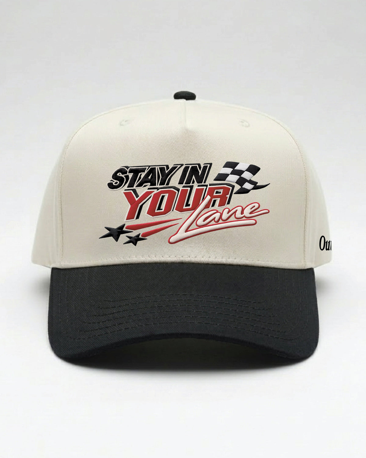 Stay In Your Lane Embroidered Snapback