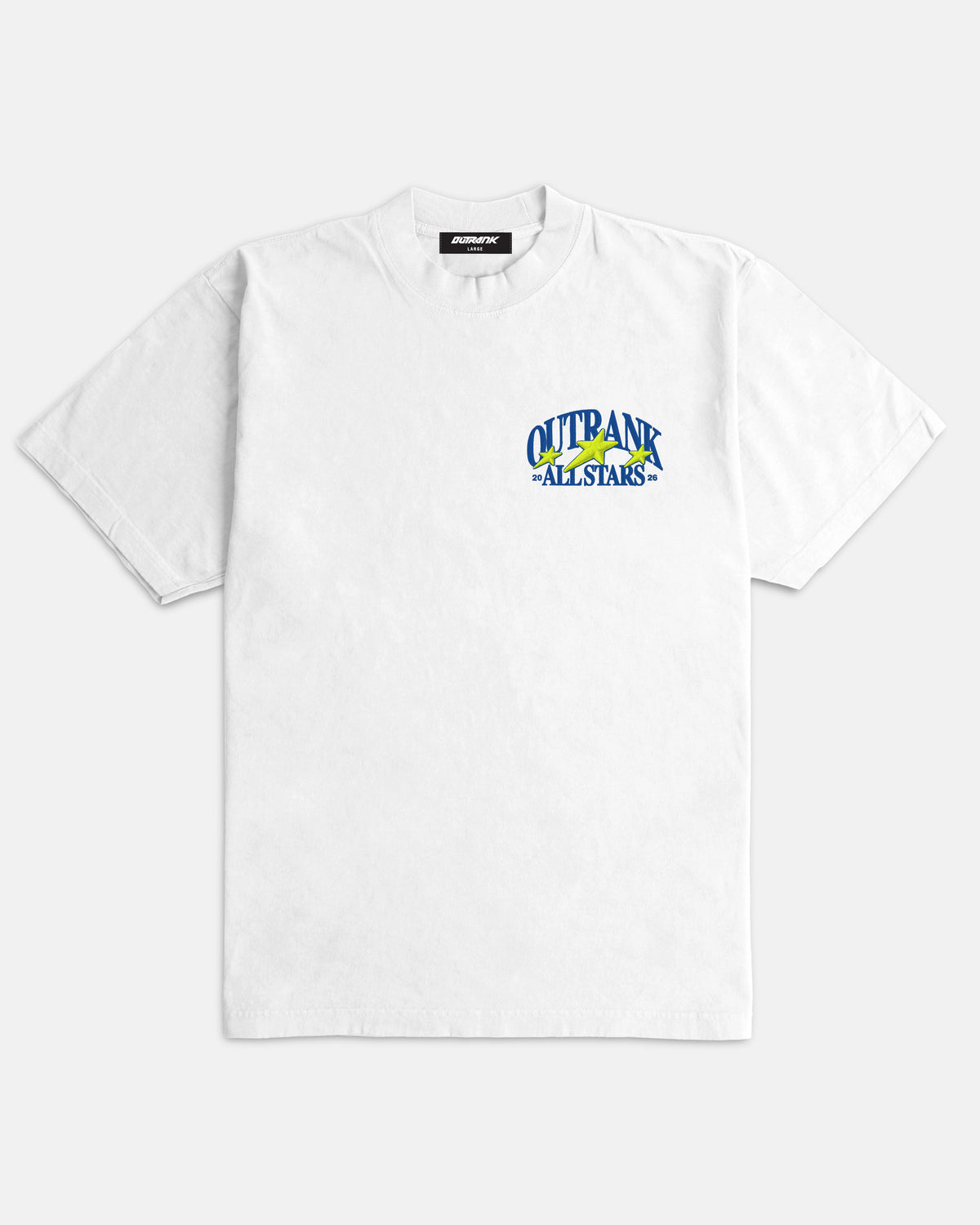 Outrank All Stars Embroidered Ultra Heavyweight T-shirt