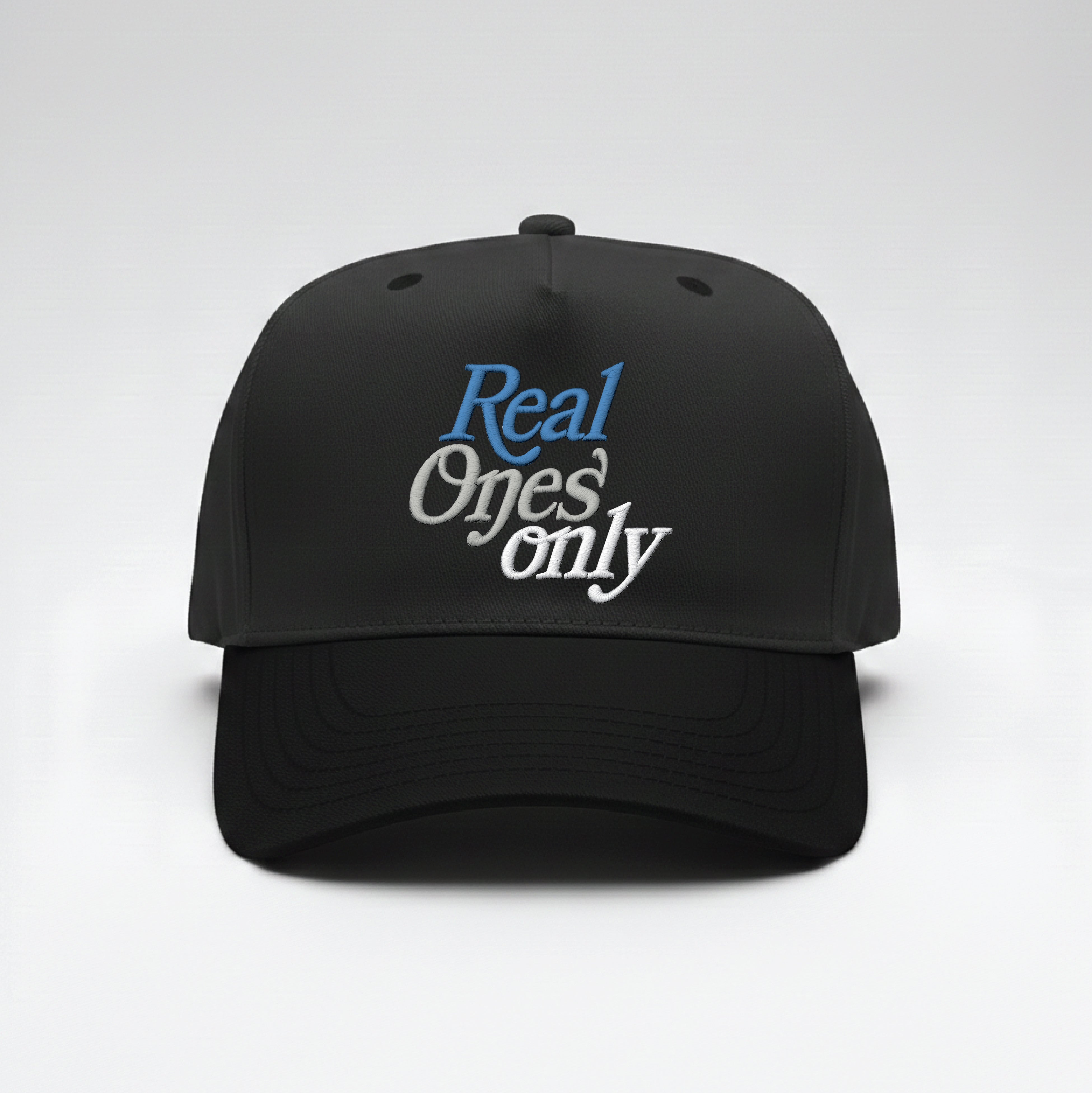 Real Ones Only Embroidered Snapback