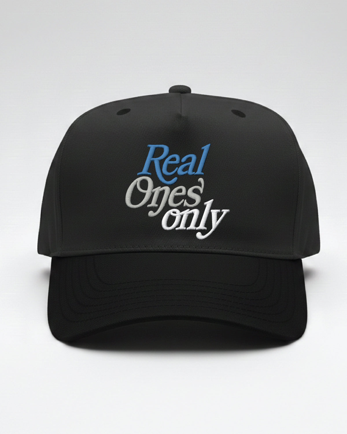 Real Ones Only Embroidered Snapback