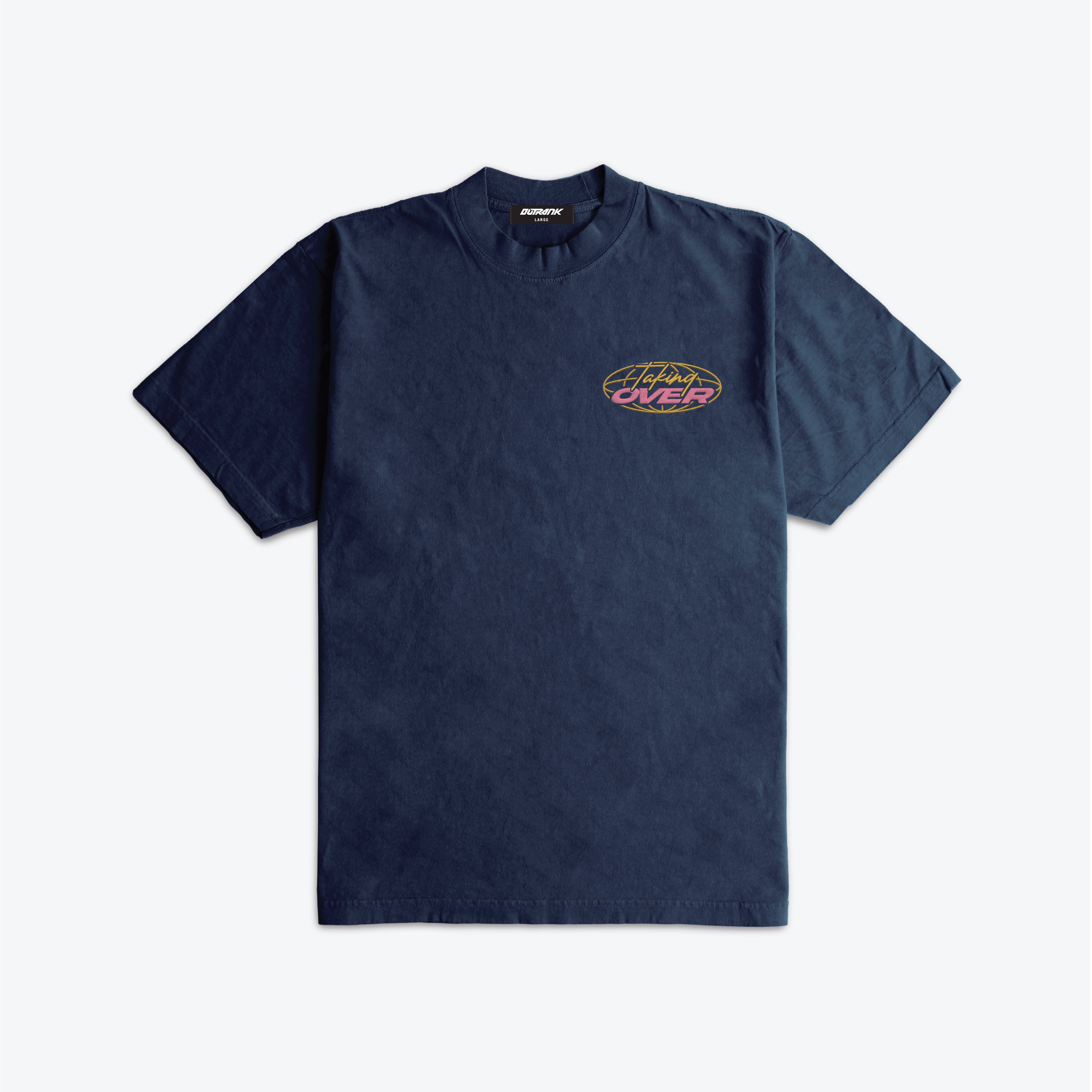 Taking Over Embroidered Ultra Heavyweight T-shirt