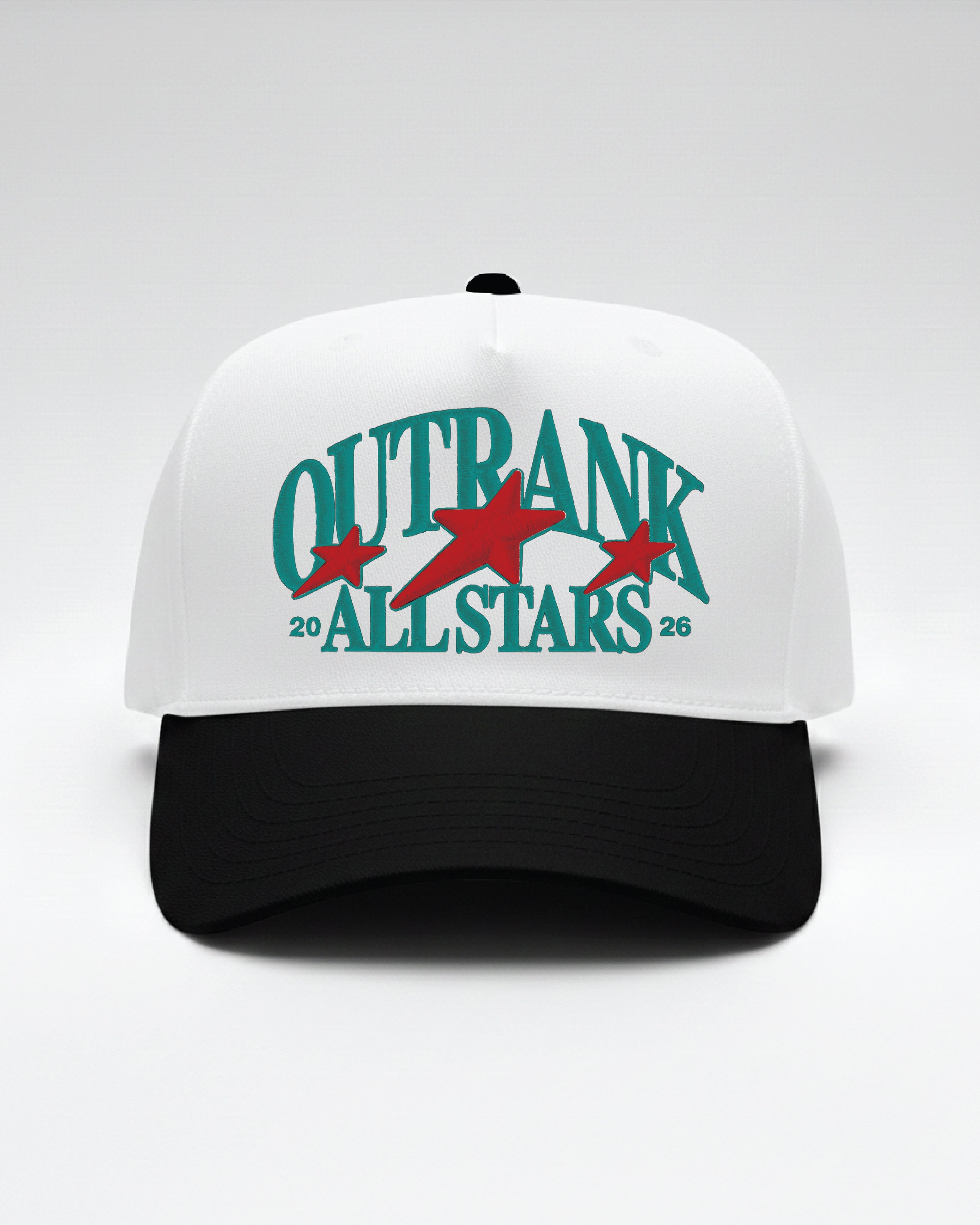 Outrank All Stars Embroidered Snapback