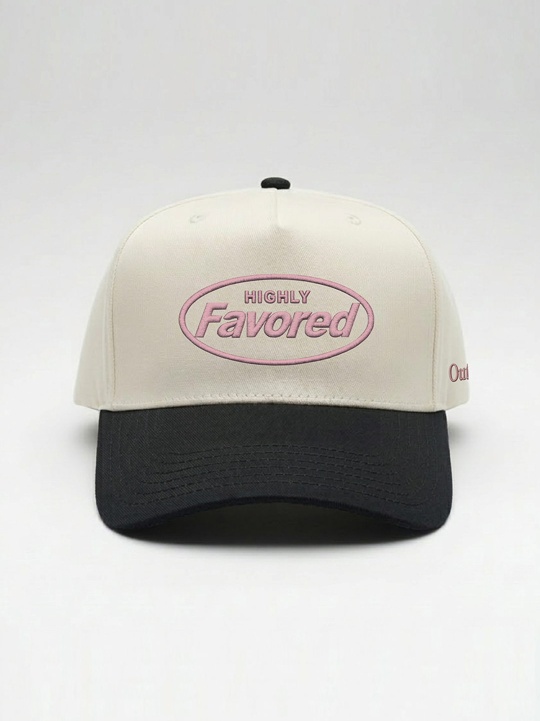 Highly Favored Embroidered Snapback