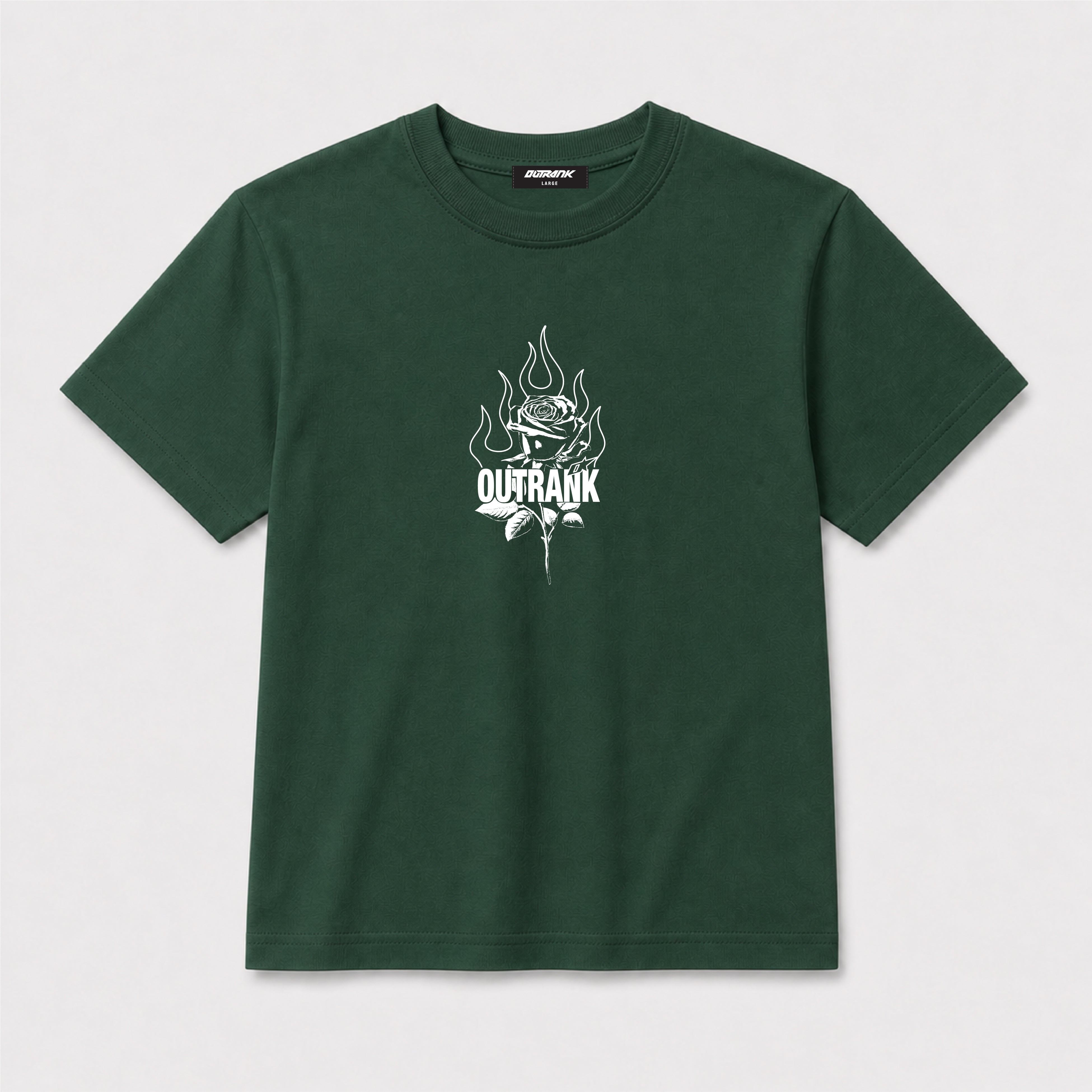 Earning My Flowers Youth T-shirt - Forest Green