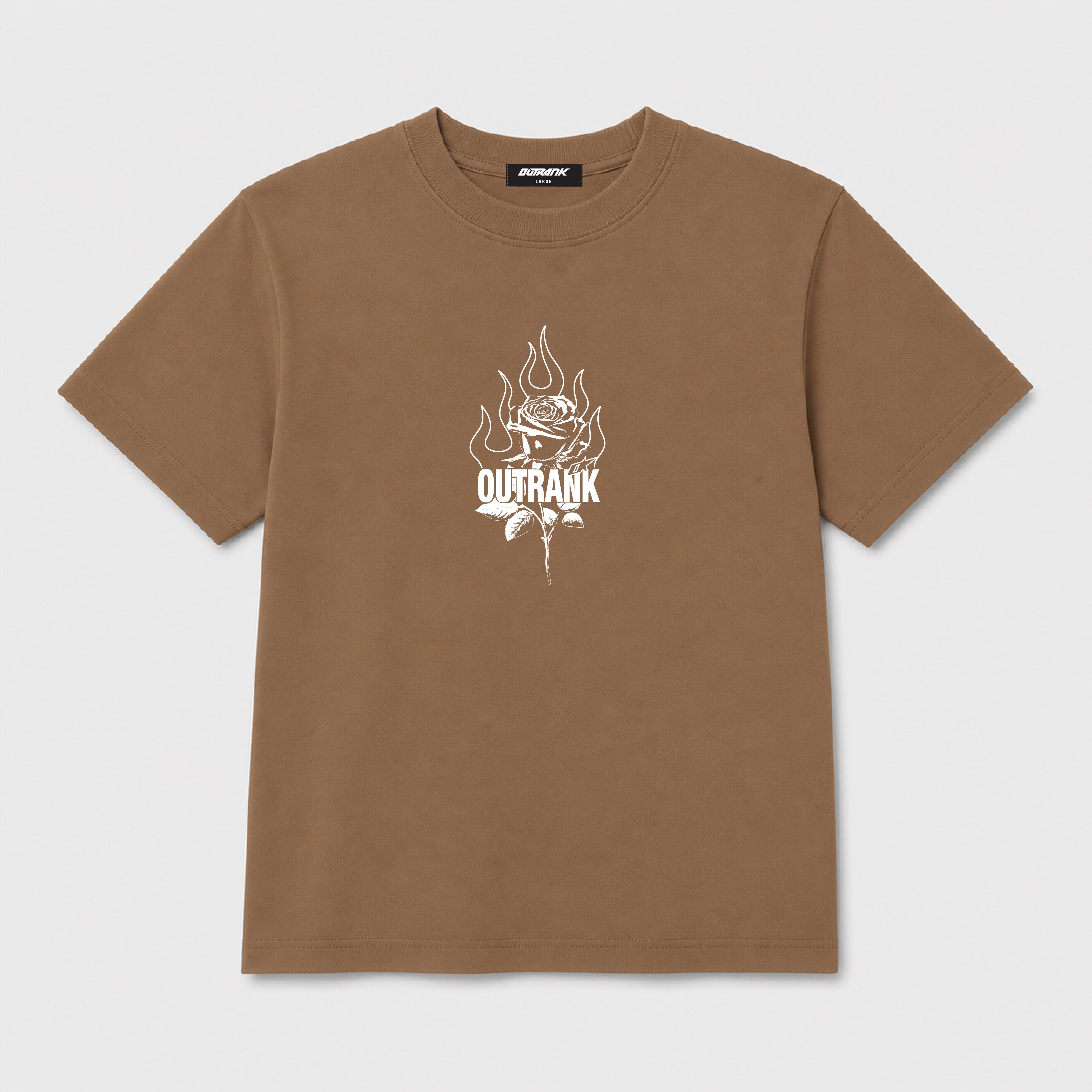 Earning My Flowers Youth T-shirt - Vintage Brown