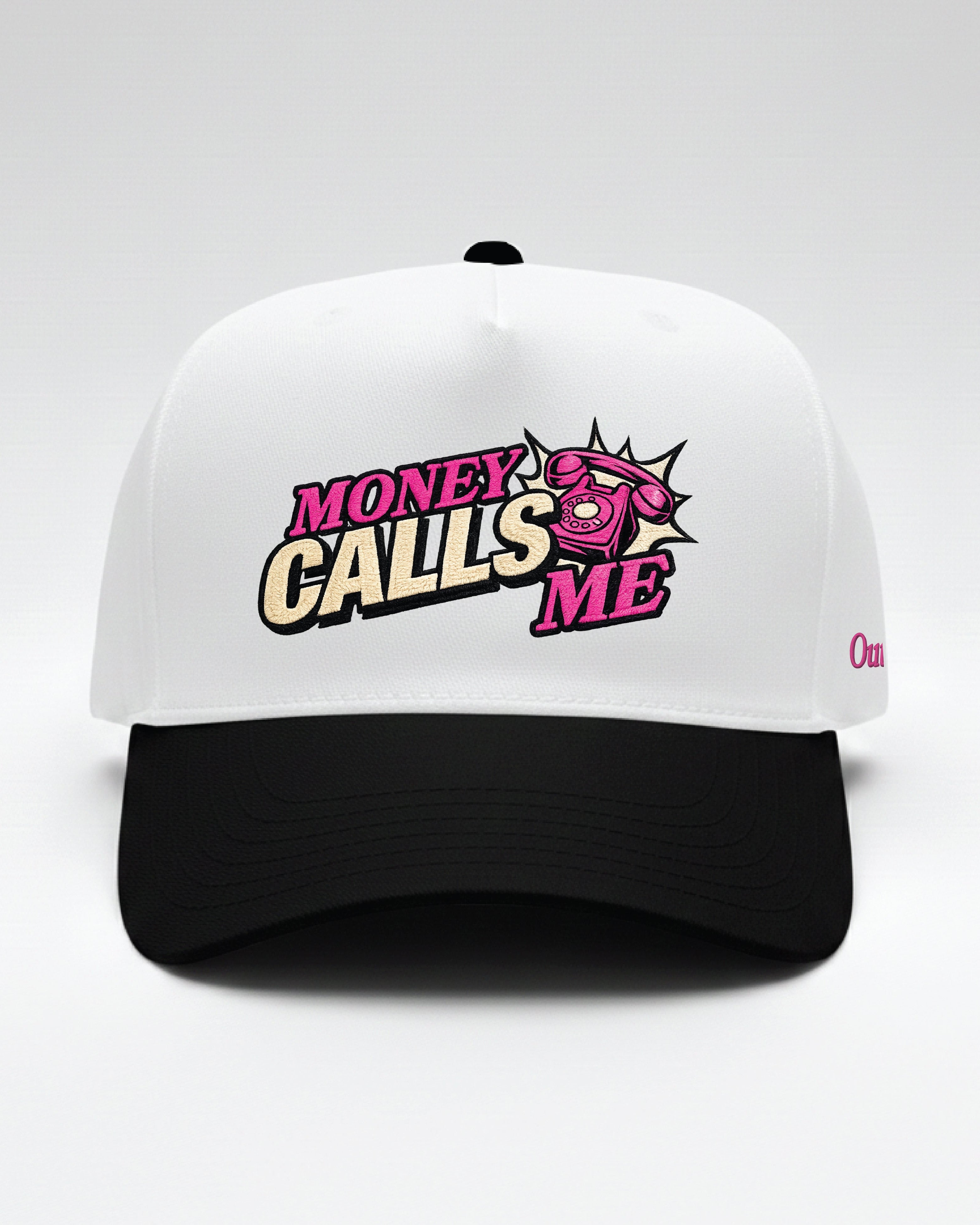 Money Calls Me Embroidered Snapback