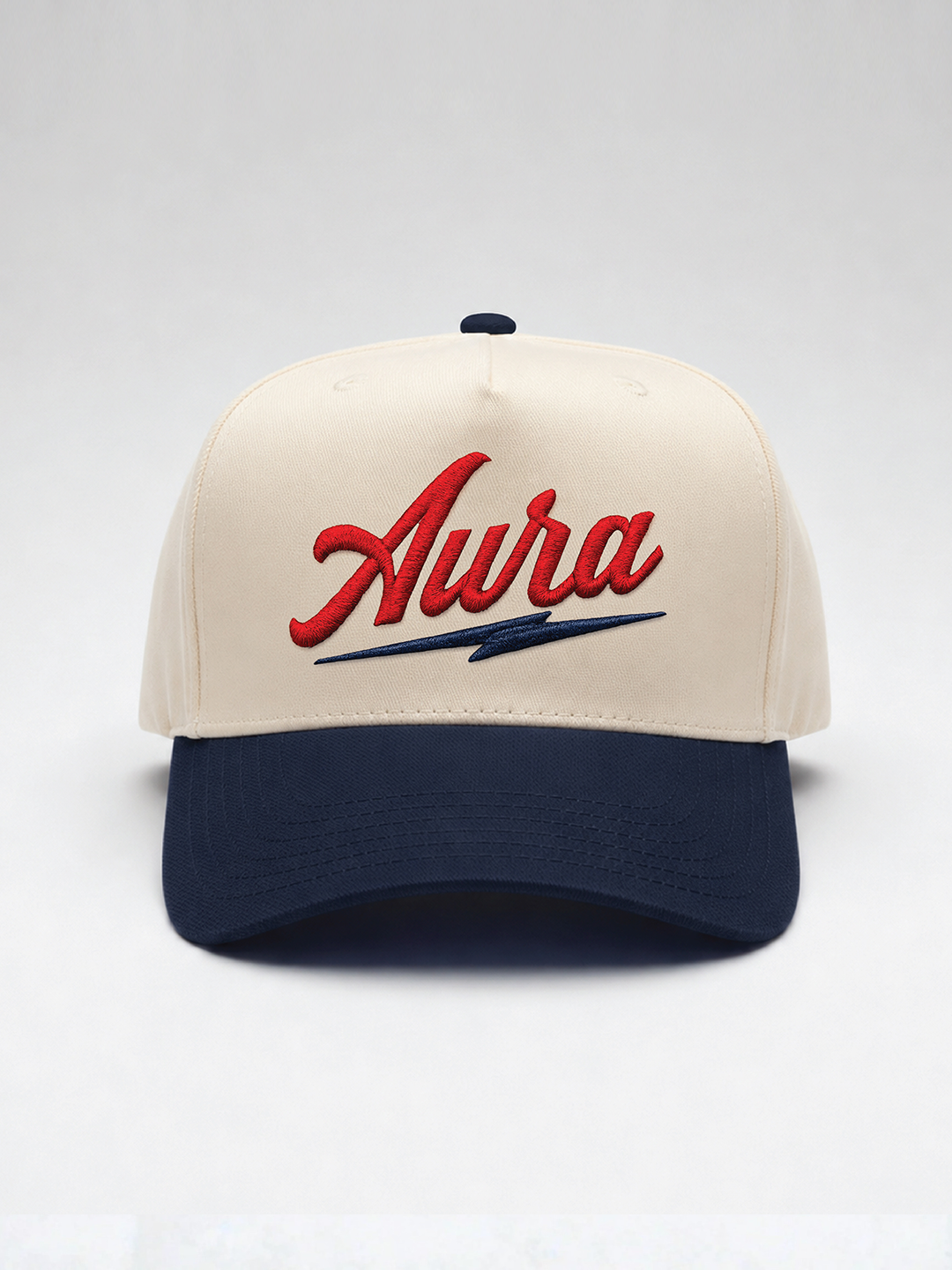 Aura Embroidered Snapback
