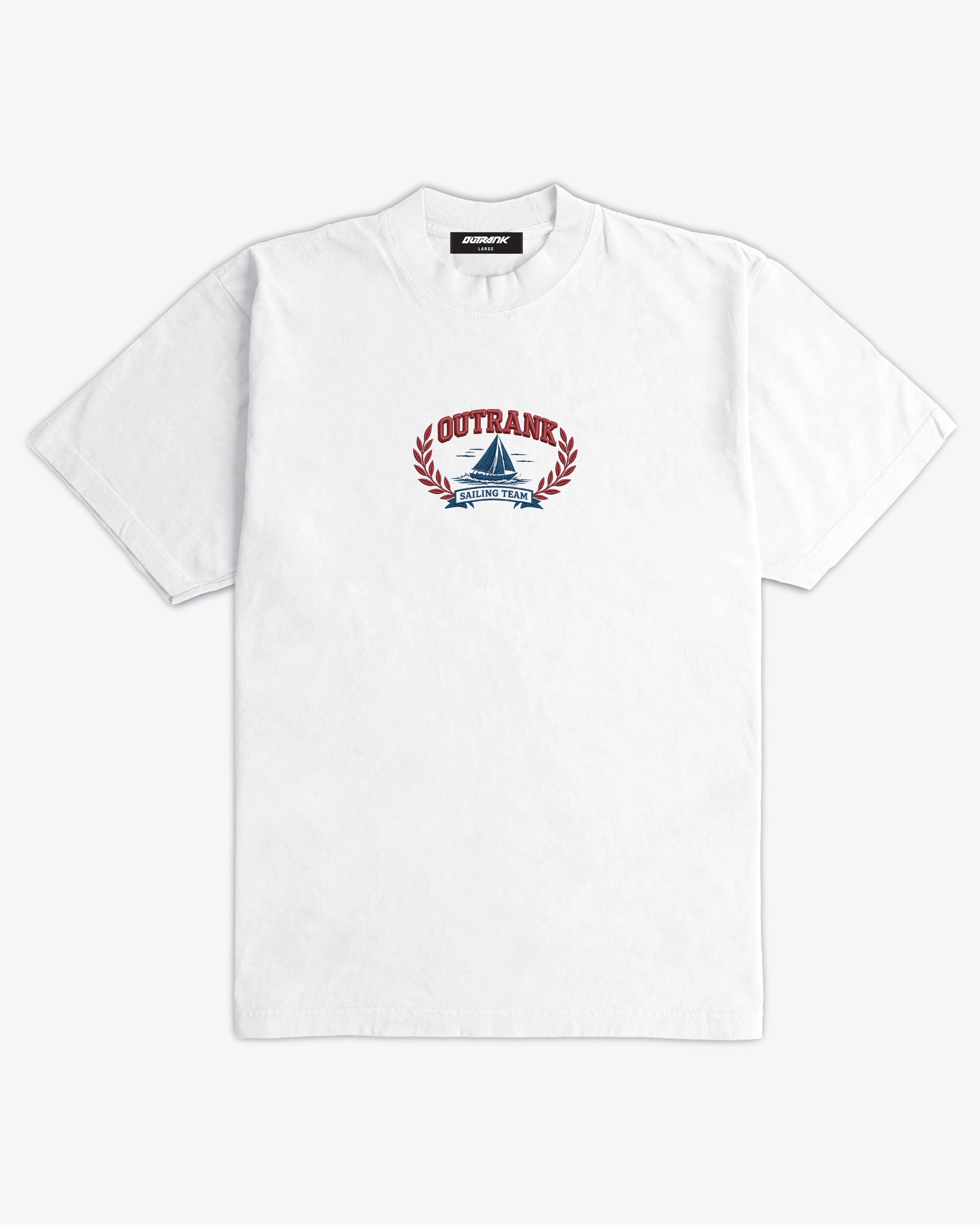 Sailing Team Embroidered Ultra Heavyweight T-shirt