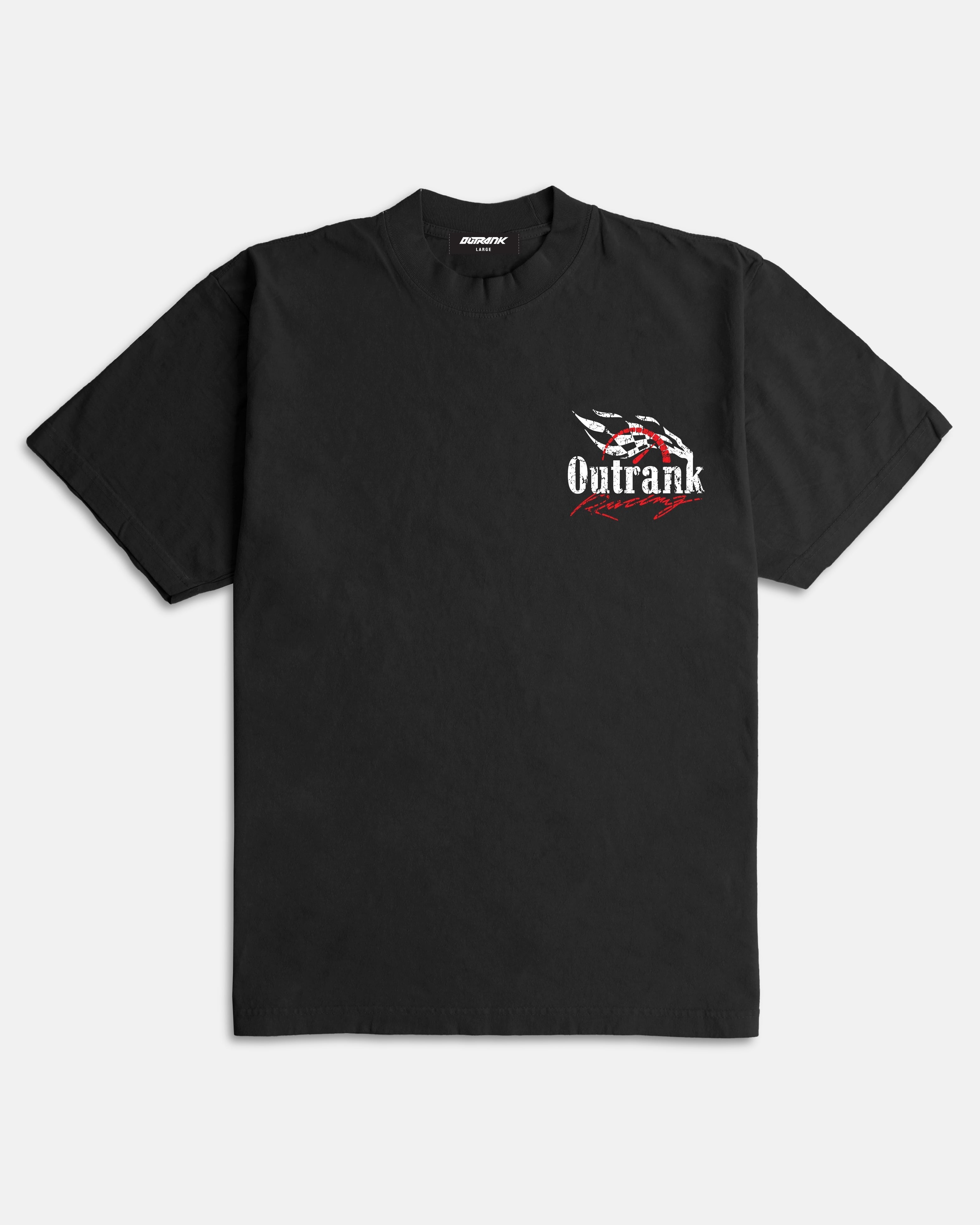 All Gas Ultra Heavyweight T-shirt- Black
