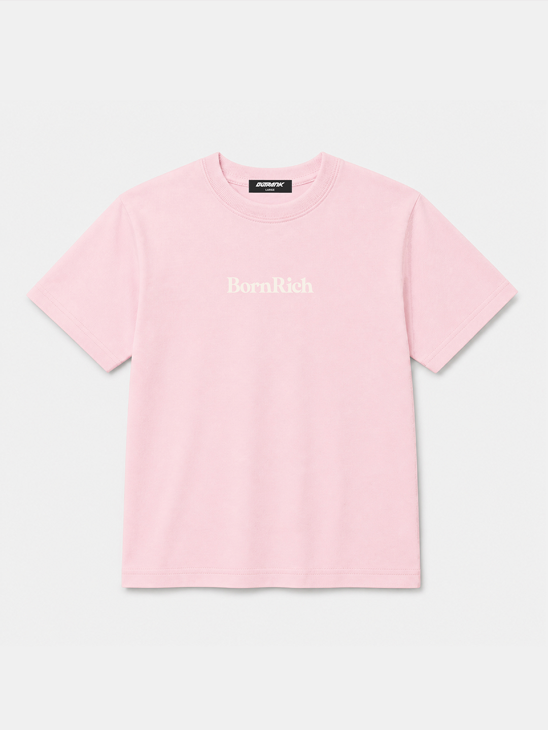 Born Rich Youth T-shirt - Soft Pink