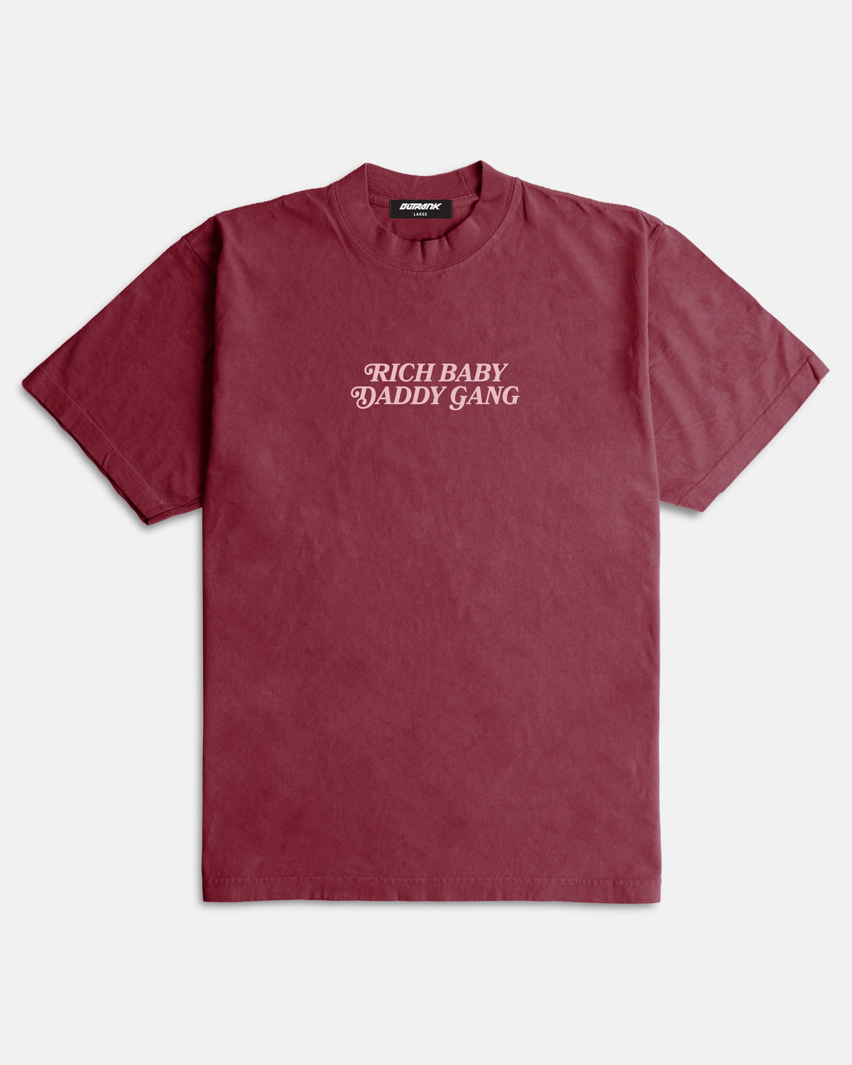 RBDG T-shirt 3.0- Burgundy