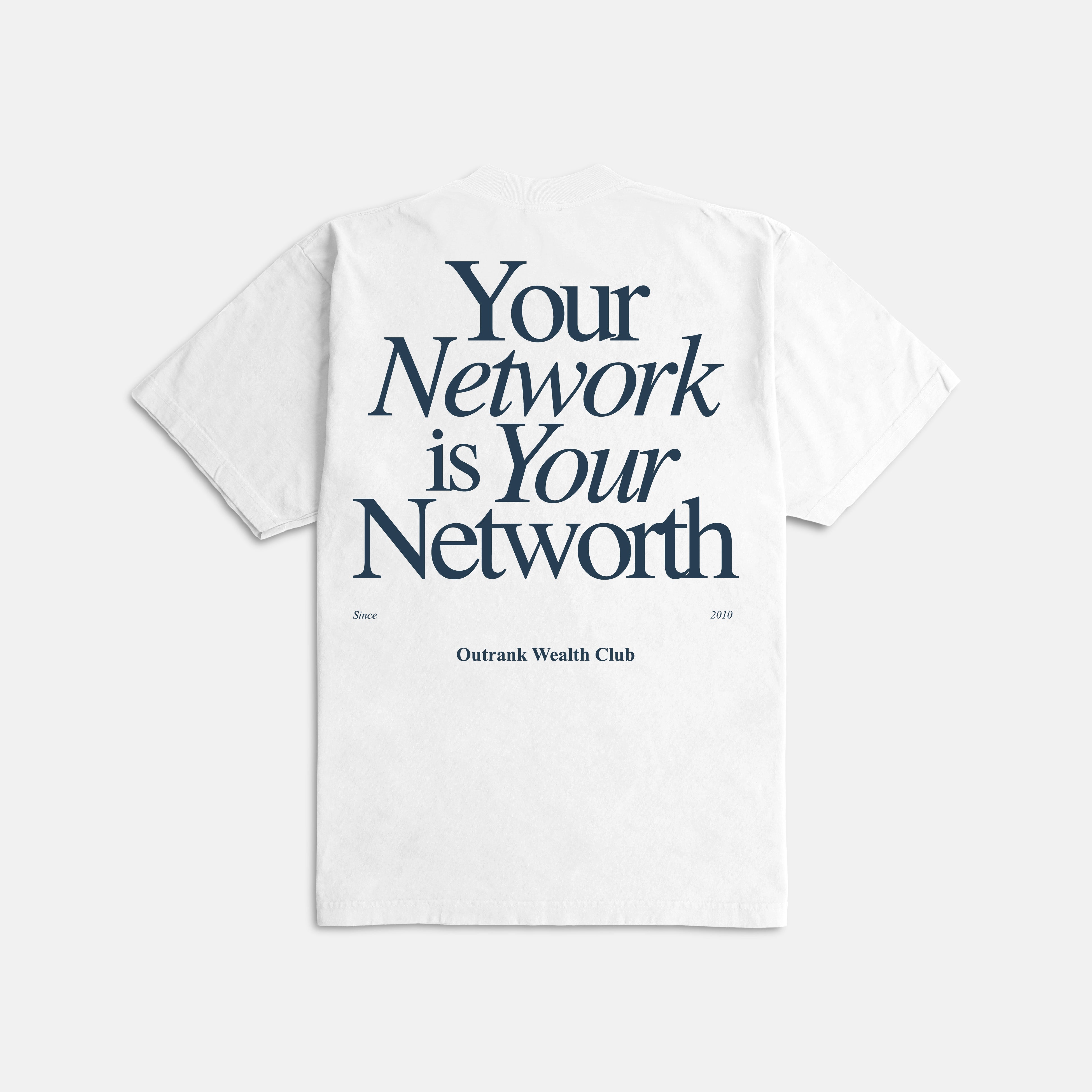 Networth Ultra Heavyweight T-shirt- White