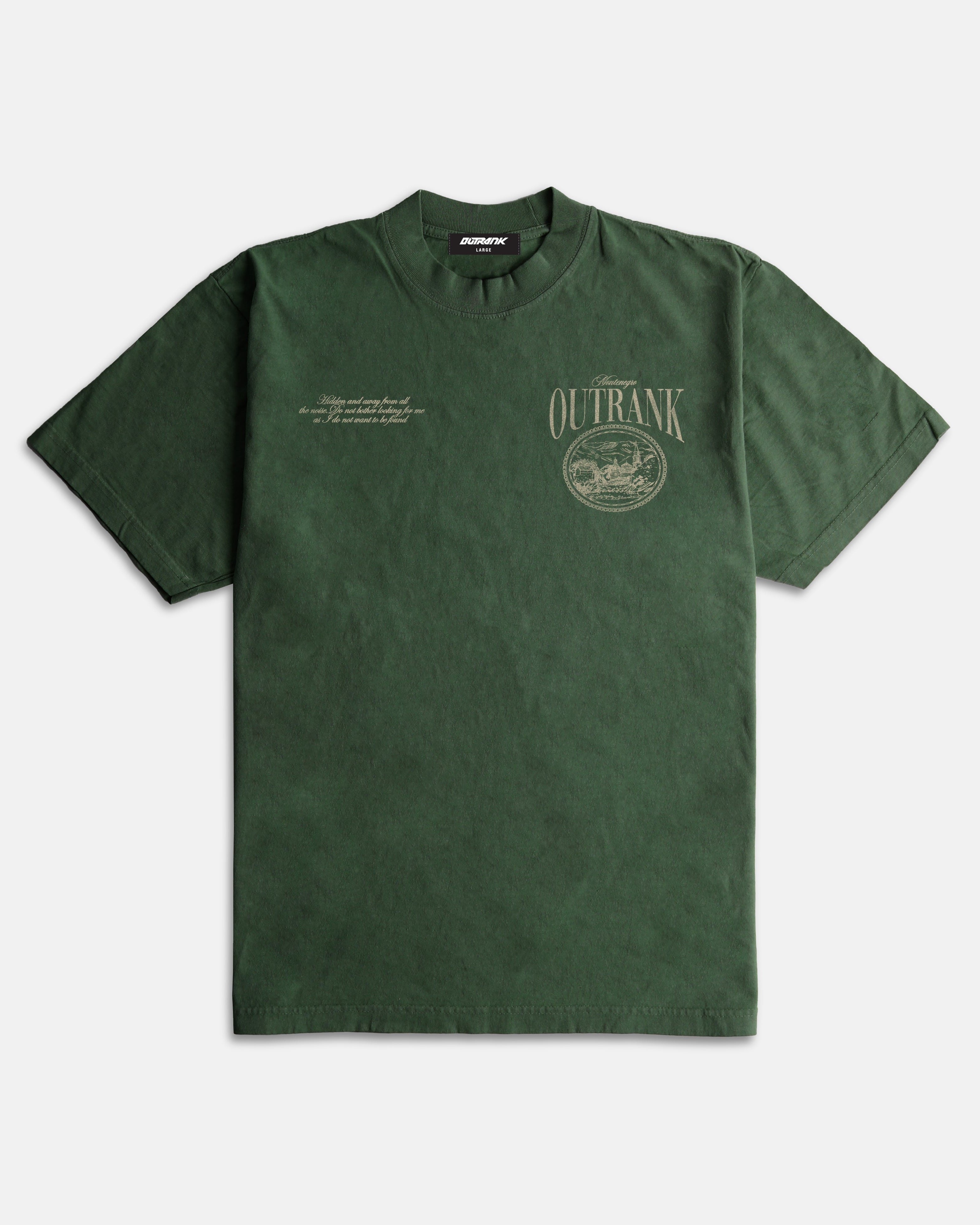 Montenegro Ultra Heavyweight T-Shirt - MOSS