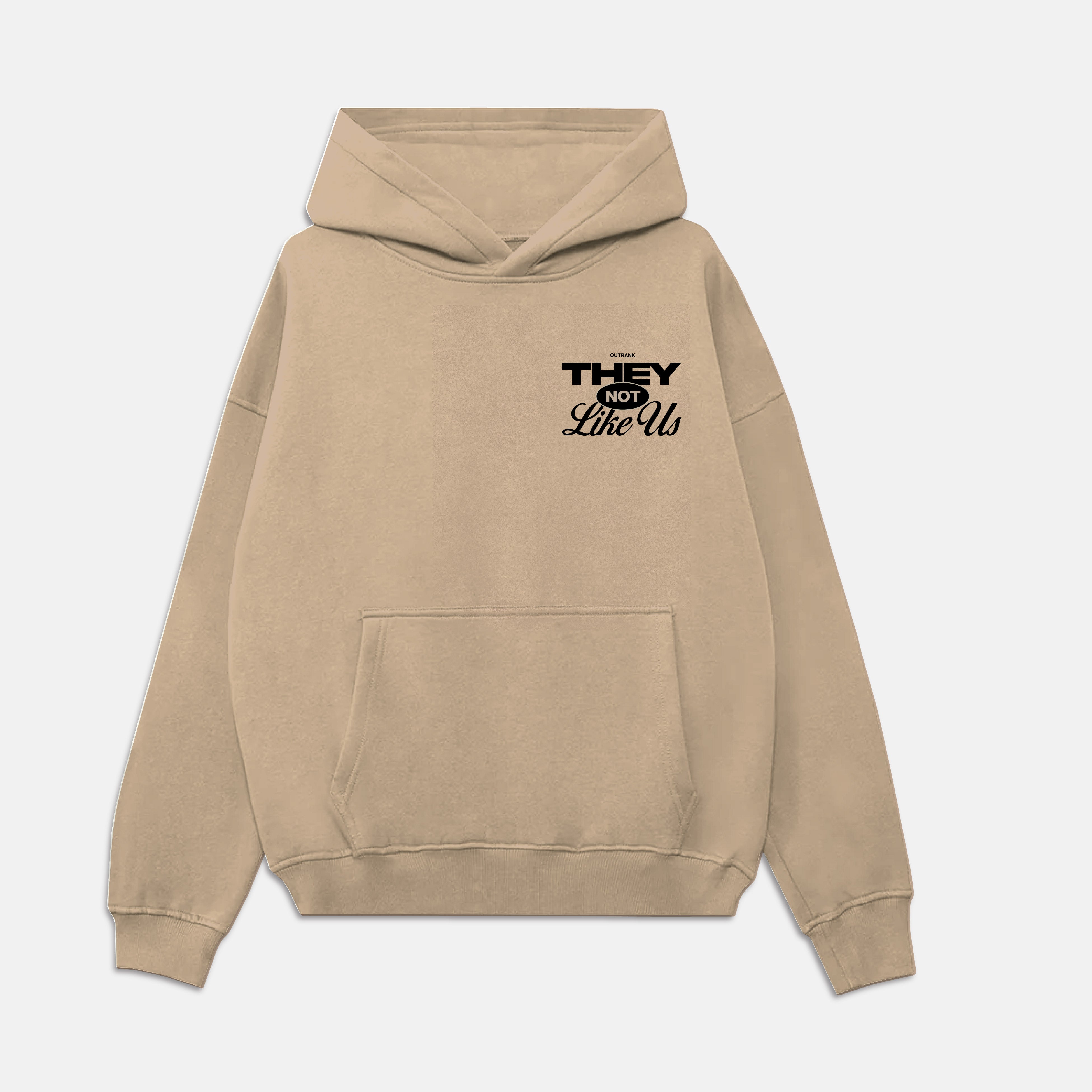 They Not Like Us Premium Hoodie Oatmeal