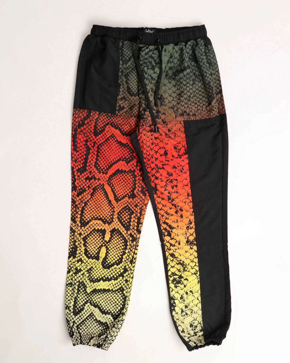Rasta Snake Nylon Joggers