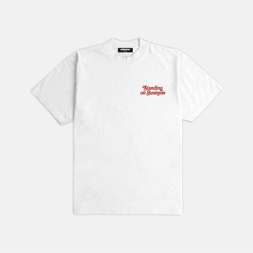 Standing On Business Embroidered Ultra Heavyweight T-shirt