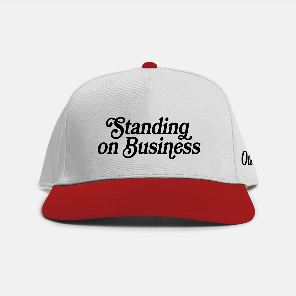 Standing On Business Embroidered Snapback