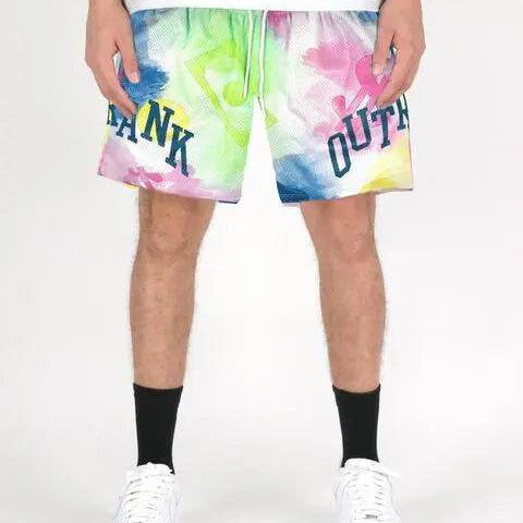 Watercolor 7" Inseam Mesh Basketball Shorts