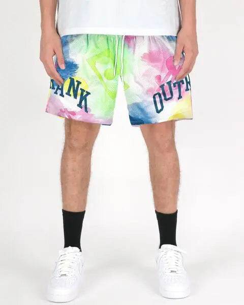 Watercolor 7" Inseam Mesh Basketball Shorts