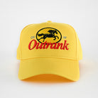 The Fast Lane Puff Embroidered Snapback - Yellow