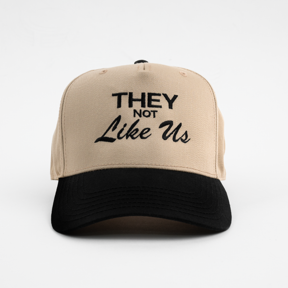 They Not Like Us - Cream/Black Snapback
