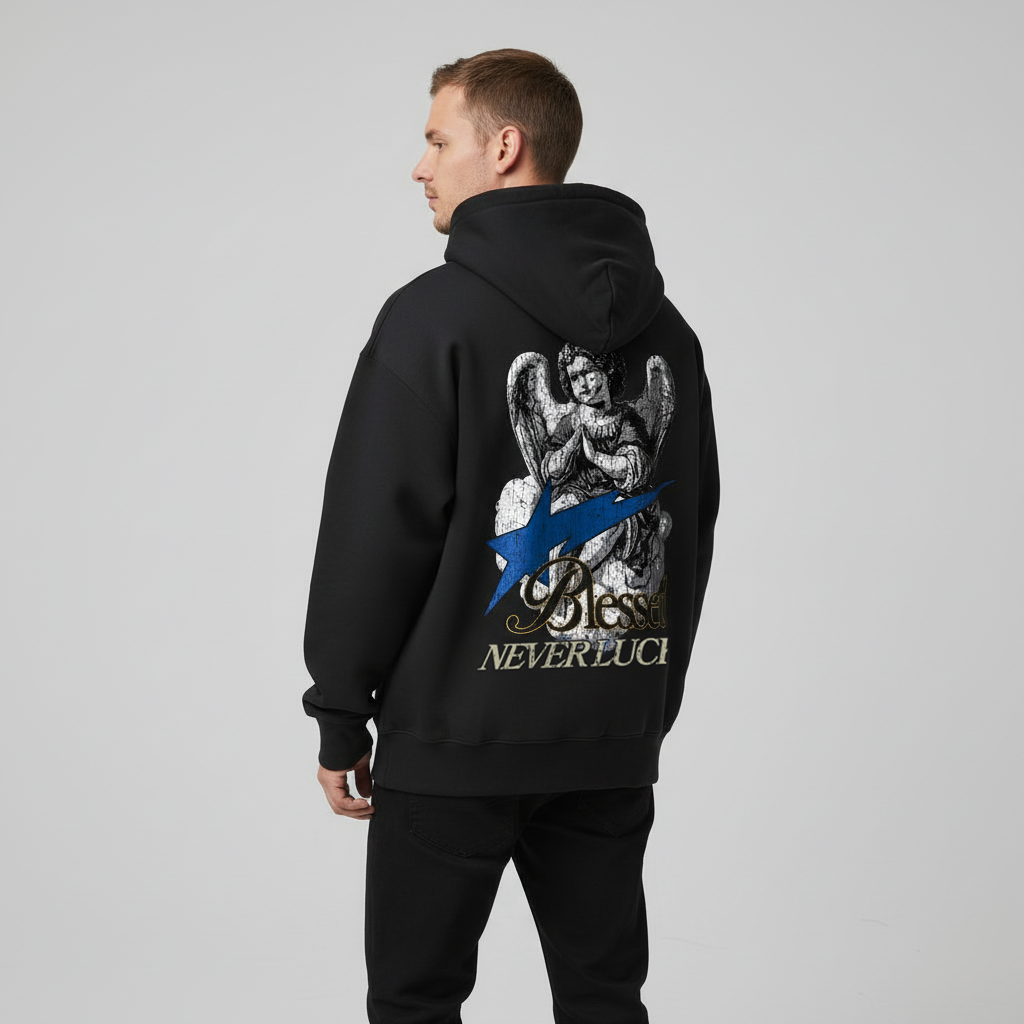 Blessed Never Lucky Ultra Heavyweight Hoodie