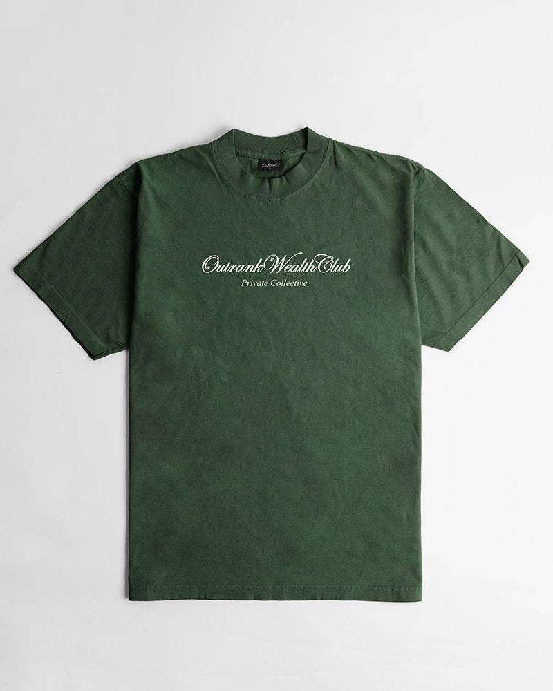 Private Collective Ultra Heavyweight T-shirt- Moss