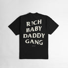 Rich Baby Daddy Gang Premium Oversized T-shirt- Black