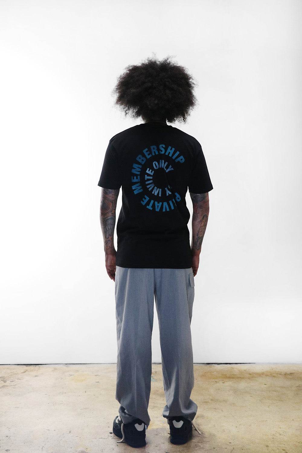 Membership Only Heavyweight T-shirt- Black