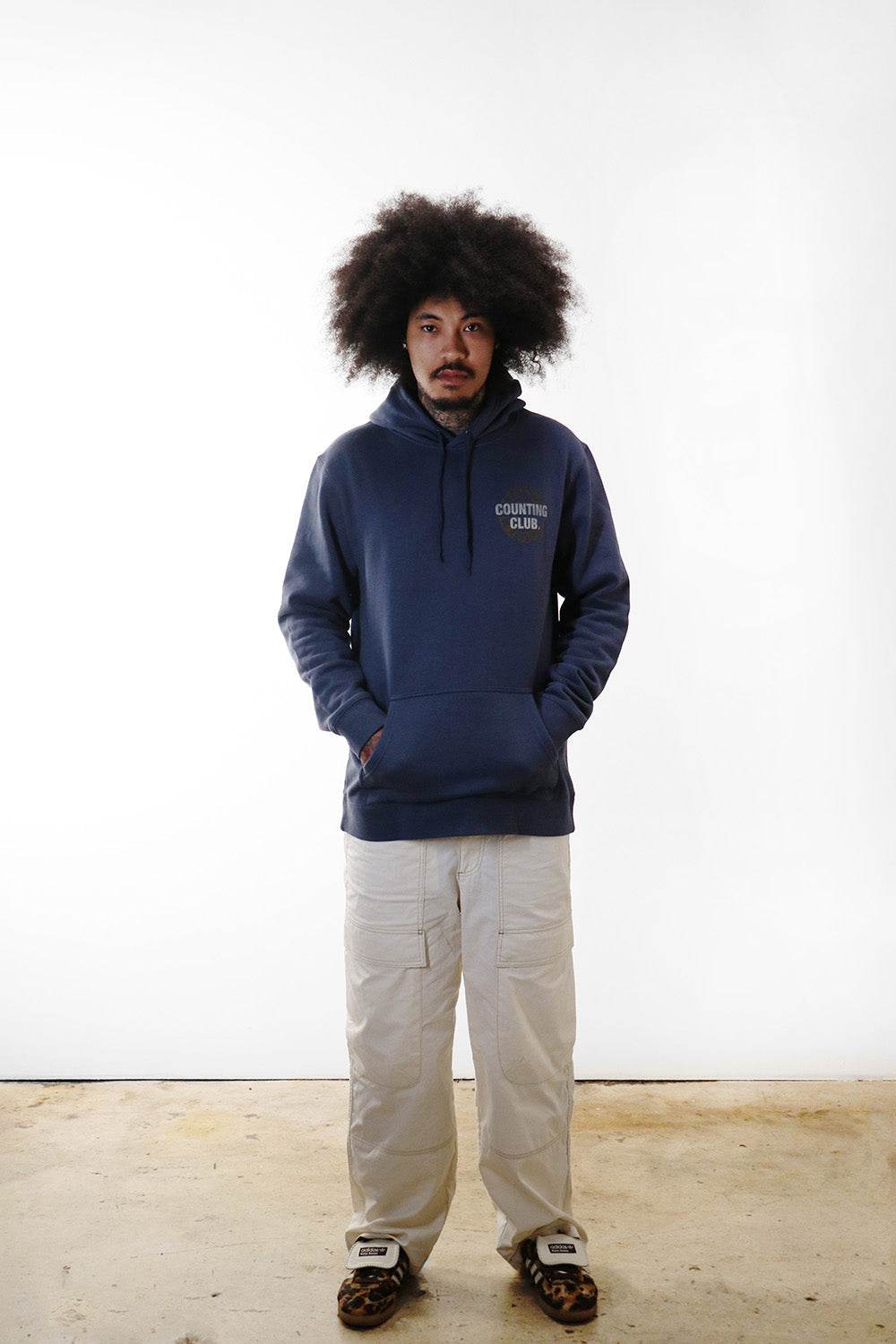Private Membership Heavyweight Hoodie- Cobalt