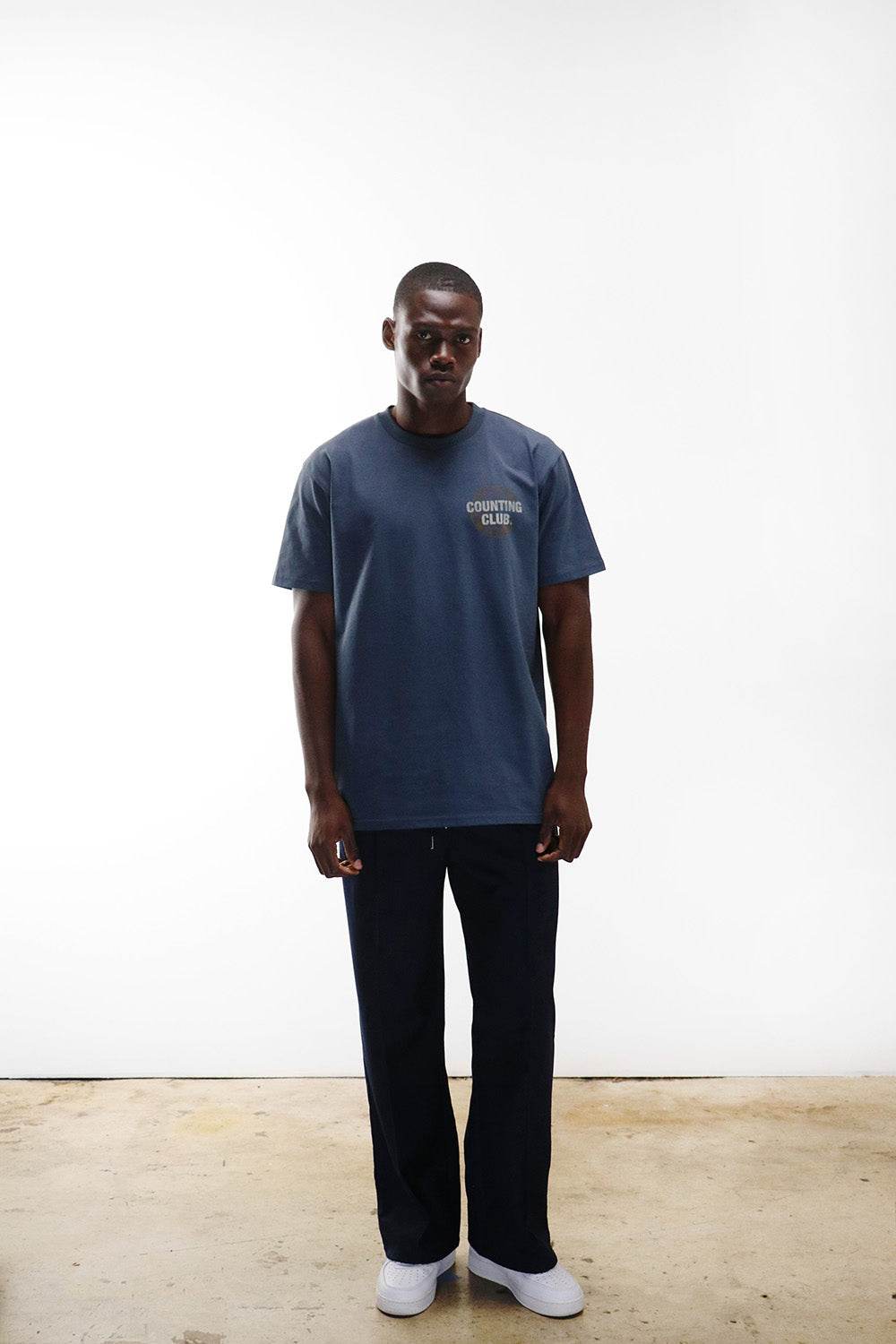 Private Membership Heavyweight T-shirt- Harbor Blue