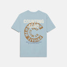 Private Membership Heavyweight T-shirt- Agave Blue
