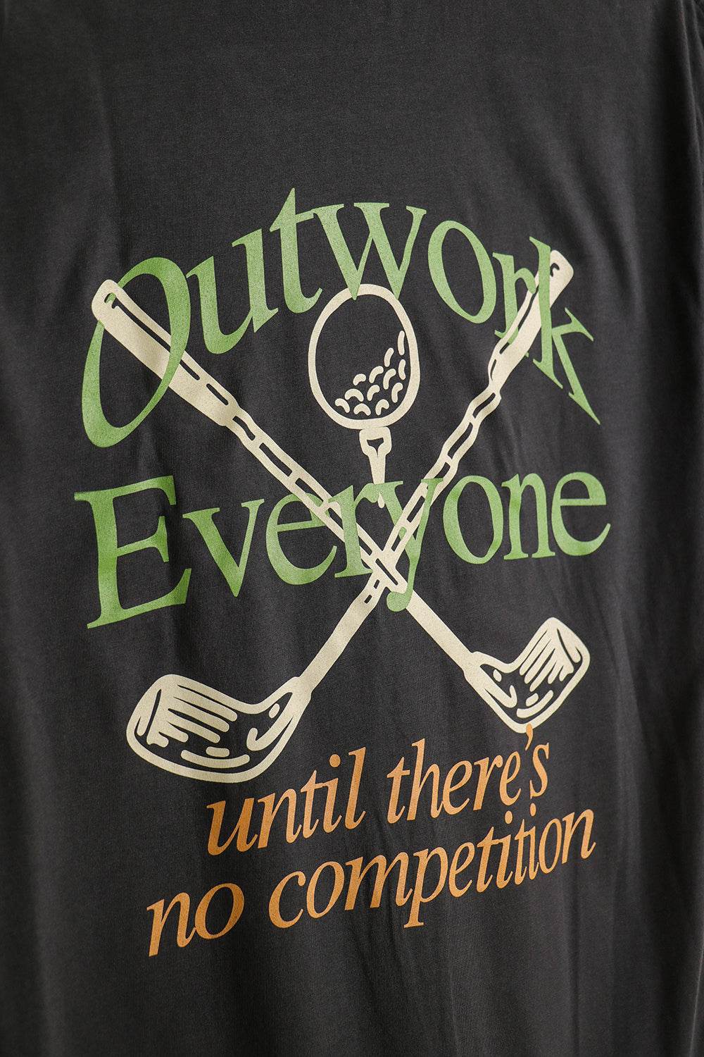 Outwork Everyone Golf - Black T-Shirt