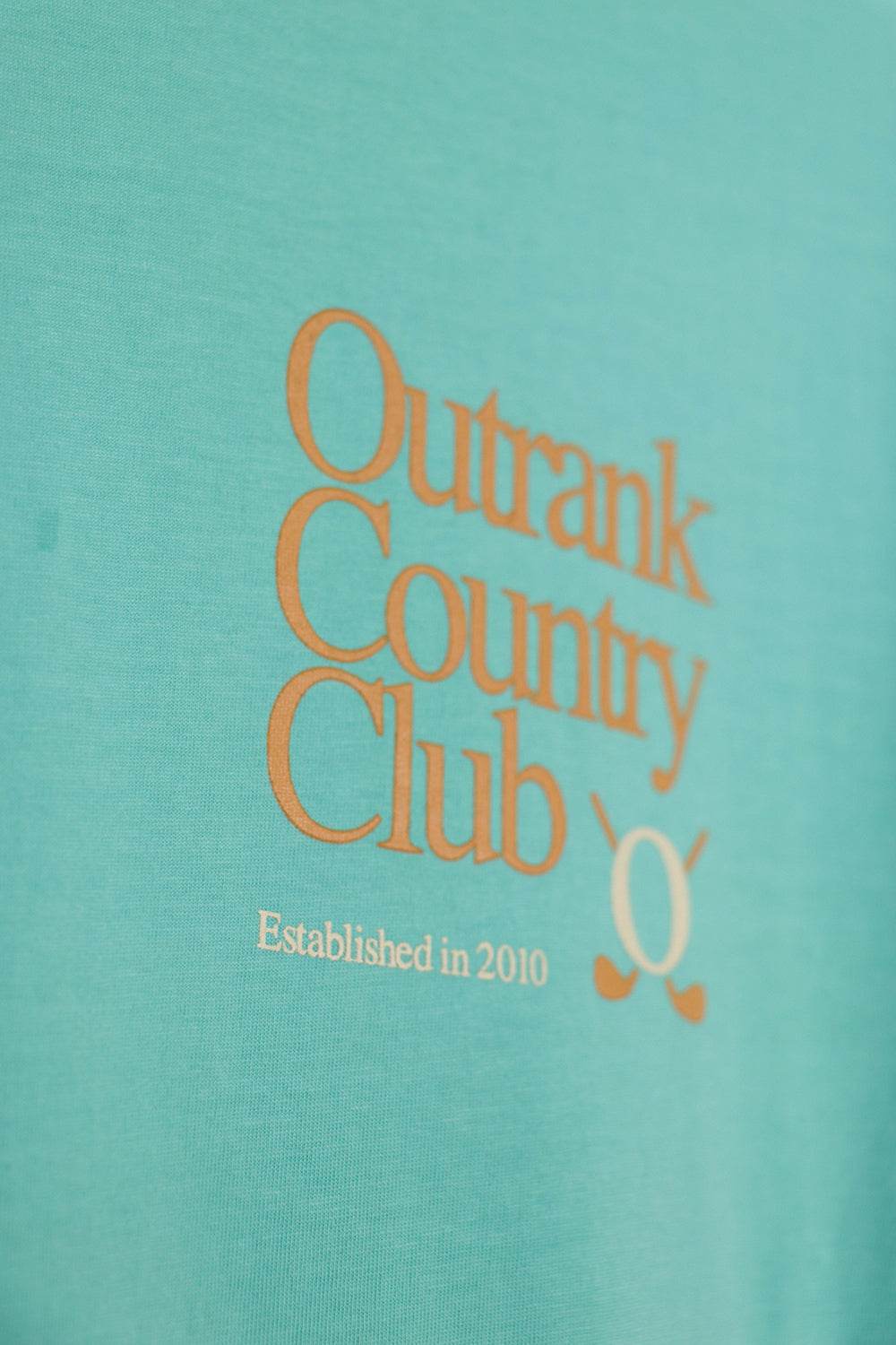 Outrank Country Golf Club- Sea Glass T-Shirt