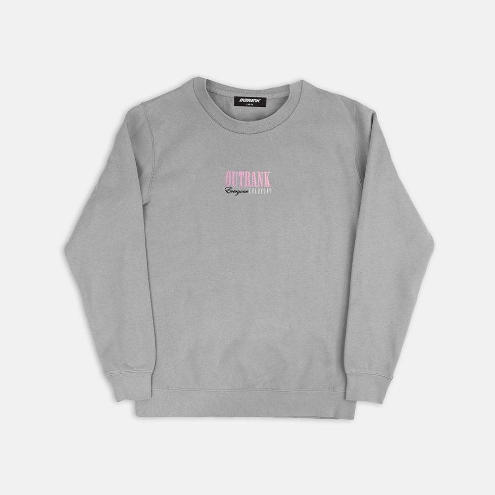 Everyone Embroidered Crewneck Fleece