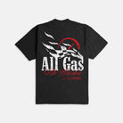 All Gas Ultra Heavyweight T-shirt- Black