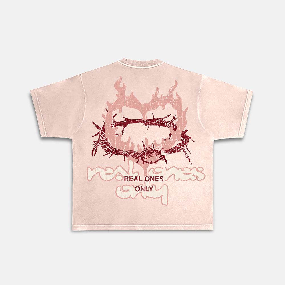 Real Ones Only Heavyweight T-shirt