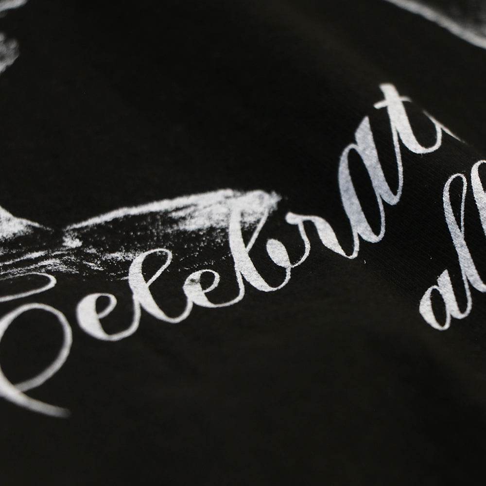 Celebrate The Wins Heavyweight T-shirt-Black