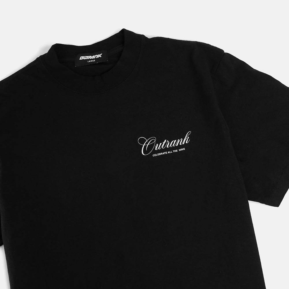 Celebrate The Wins Heavyweight T-shirt-Black