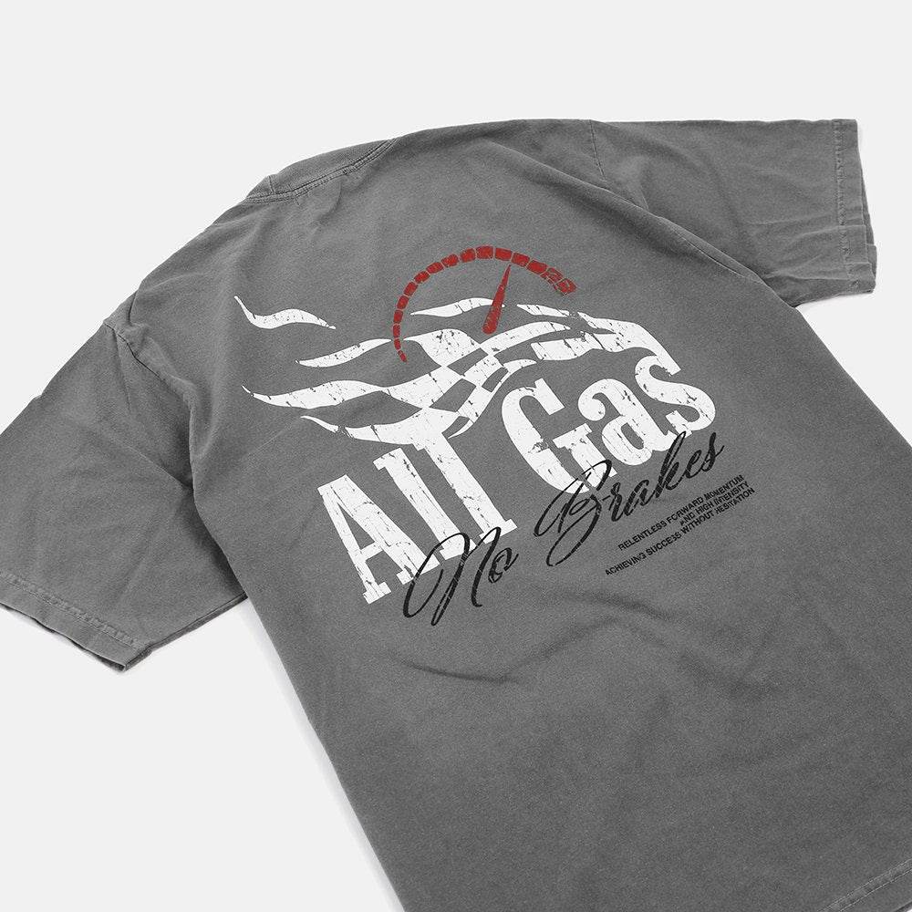 All Gas Ultra Heavyweight T-shirt- Cement