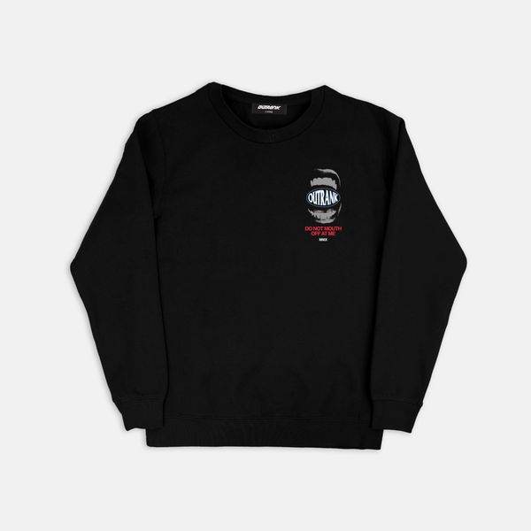 Mouth Off Crewneck Fleece - Outrank Brand