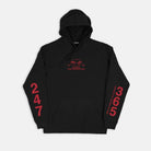 Iron Sharpens Iron Embroidered and Printed Hoodie - Outrank Brand