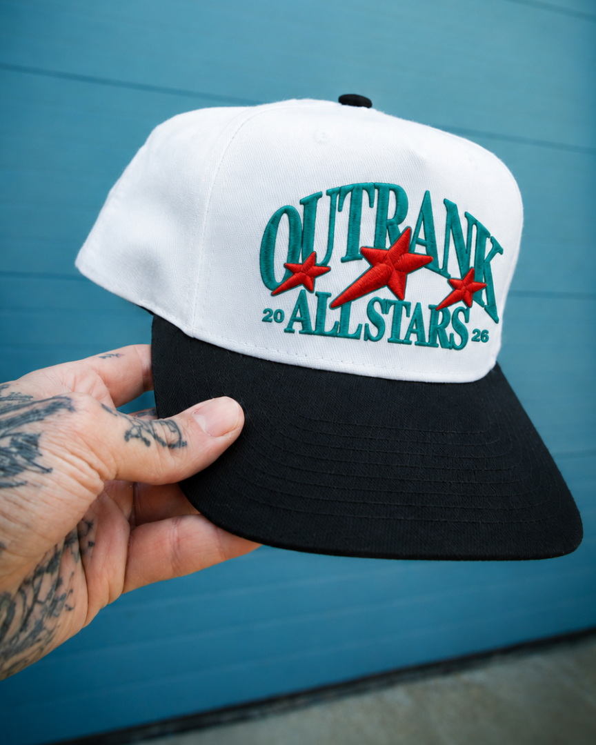 Outrank All Stars Embroidered Snapback