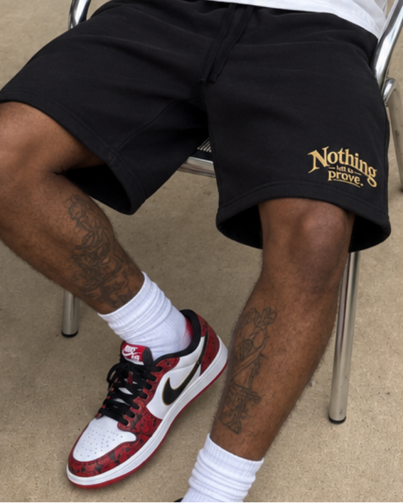 Nothing Left To Prove Embroidered Short
