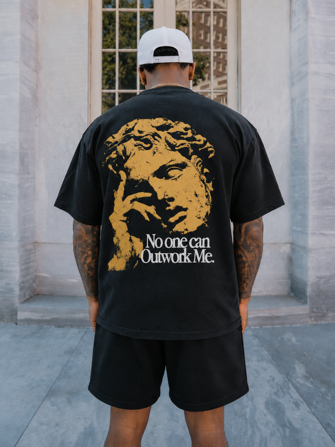 No One Can Outwork Me Ultra Heavyweight T-shirt