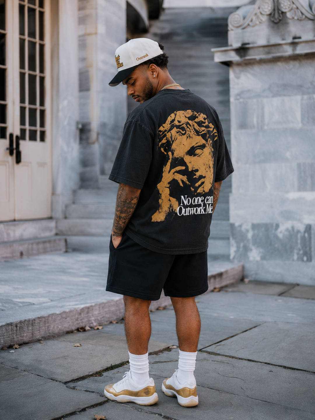 No One Can Outwork Me Ultra Heavyweight T-shirt