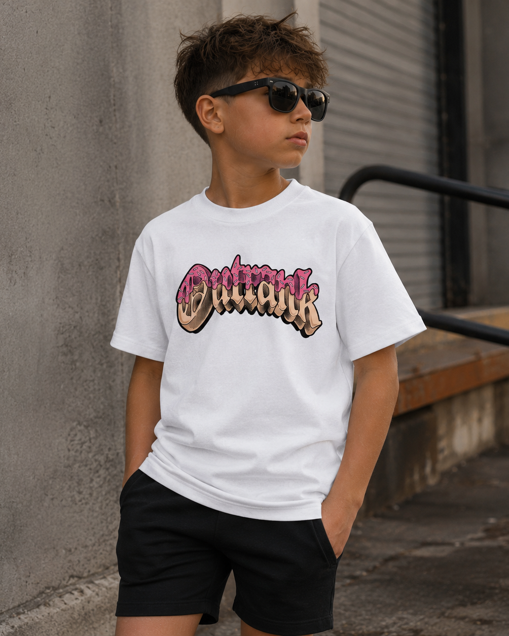 Outrank Glazed Youth T-shirt - White