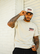 Stay In Your Lane Embroidered Ultra Heavyweight T-shirt